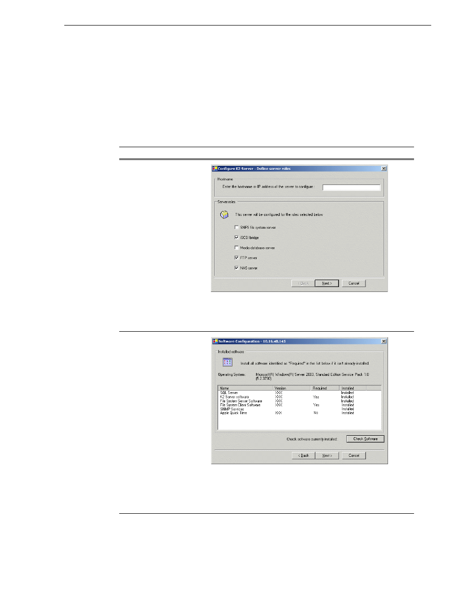 Configuring the redundant server 2b | Grass Valley K2 Storage System Instruction Manual v.3.2 Aug.01 2007 User Manual | Page 223 / 394