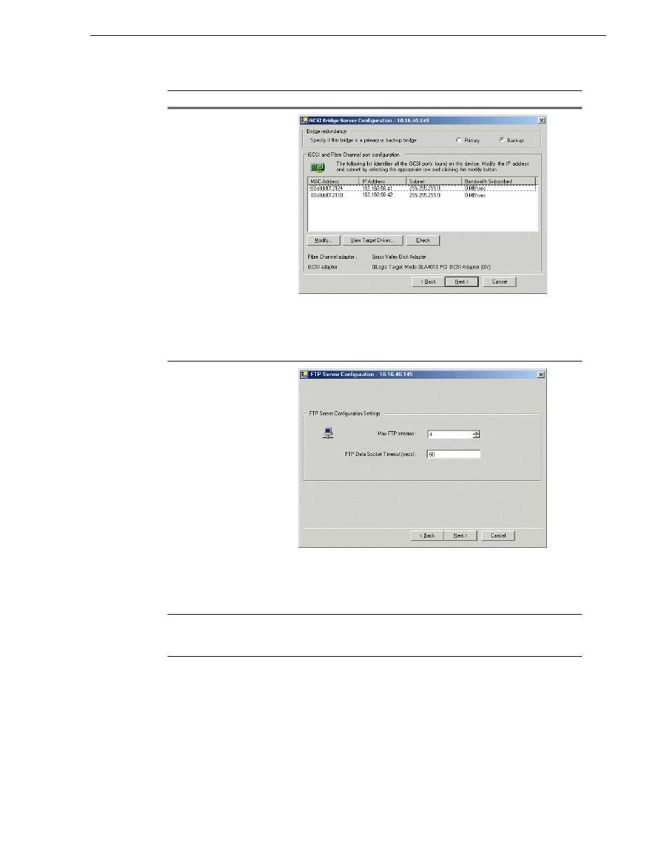 Configuring the redundant server 2b | Grass Valley K2 Storage System Instruction Manual v.3.2 Aug.01 2007 User Manual | Page 225 / 394