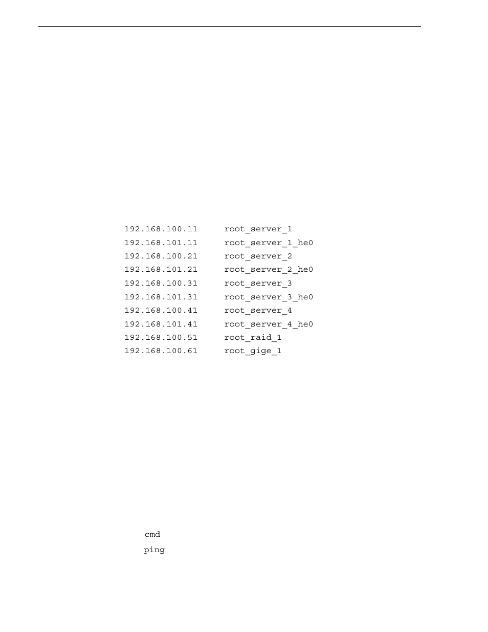 Host table tips, Testing the control network | Grass Valley K2 Storage System Instruction Manual v.3.2 Aug.01 2007 User Manual | Page 258 / 394