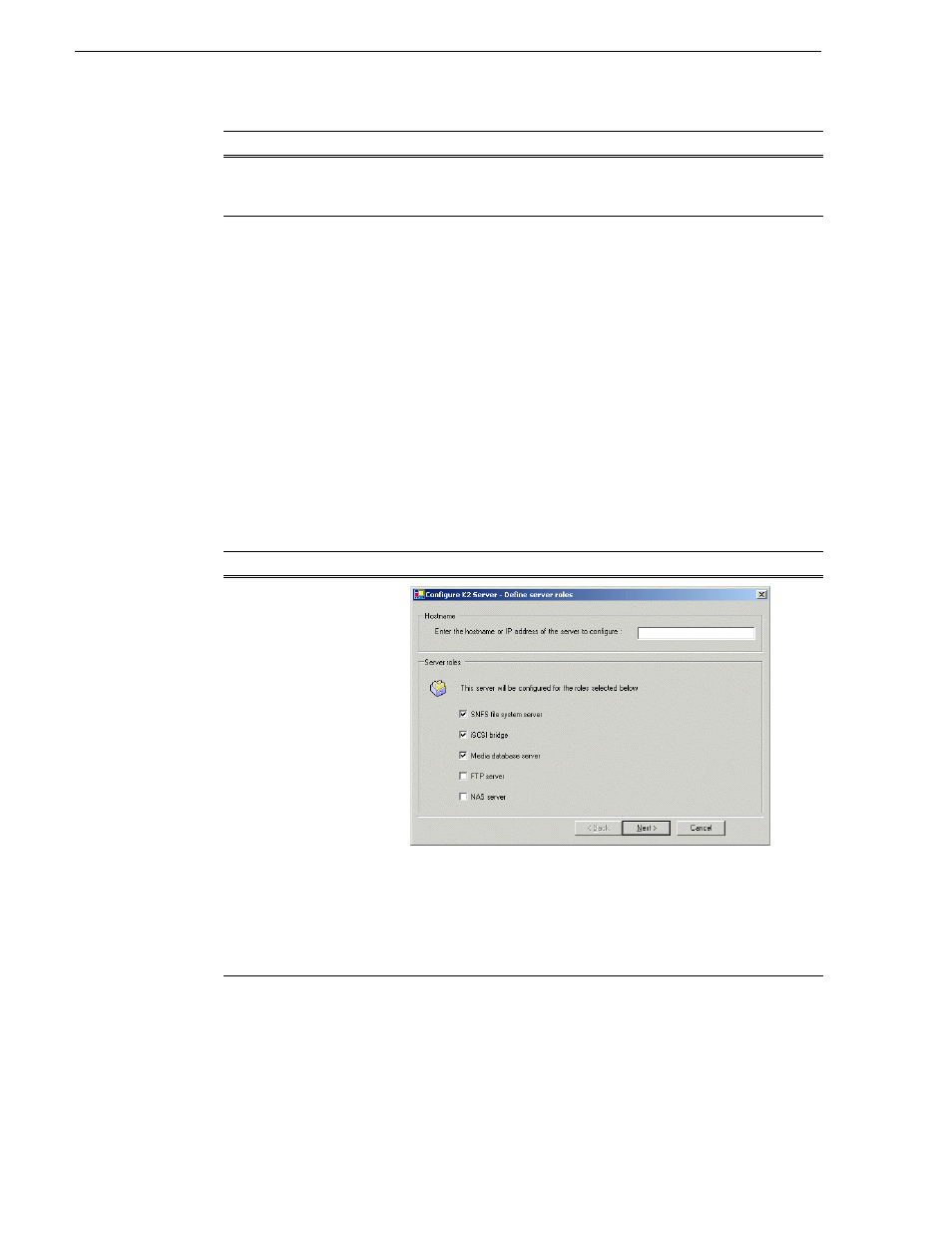 Configuring the redundant media server 1b, Chapter 6 installing the level 3r storage system | Grass Valley K2 Storage System Instruction Manual v.3.1 User Manual | Page 236 / 382
