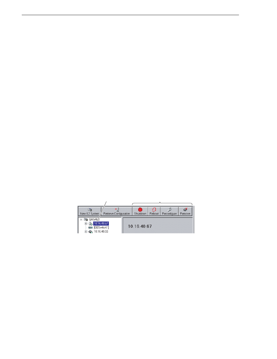 Working with k2 media servers, Accessing k2 media server features, Taking a k2 media server out of service | Taking a k2 media server out of service” on | Grass Valley K2 Storage System Instruction Manual v.3.1 User Manual | Page 346 / 382