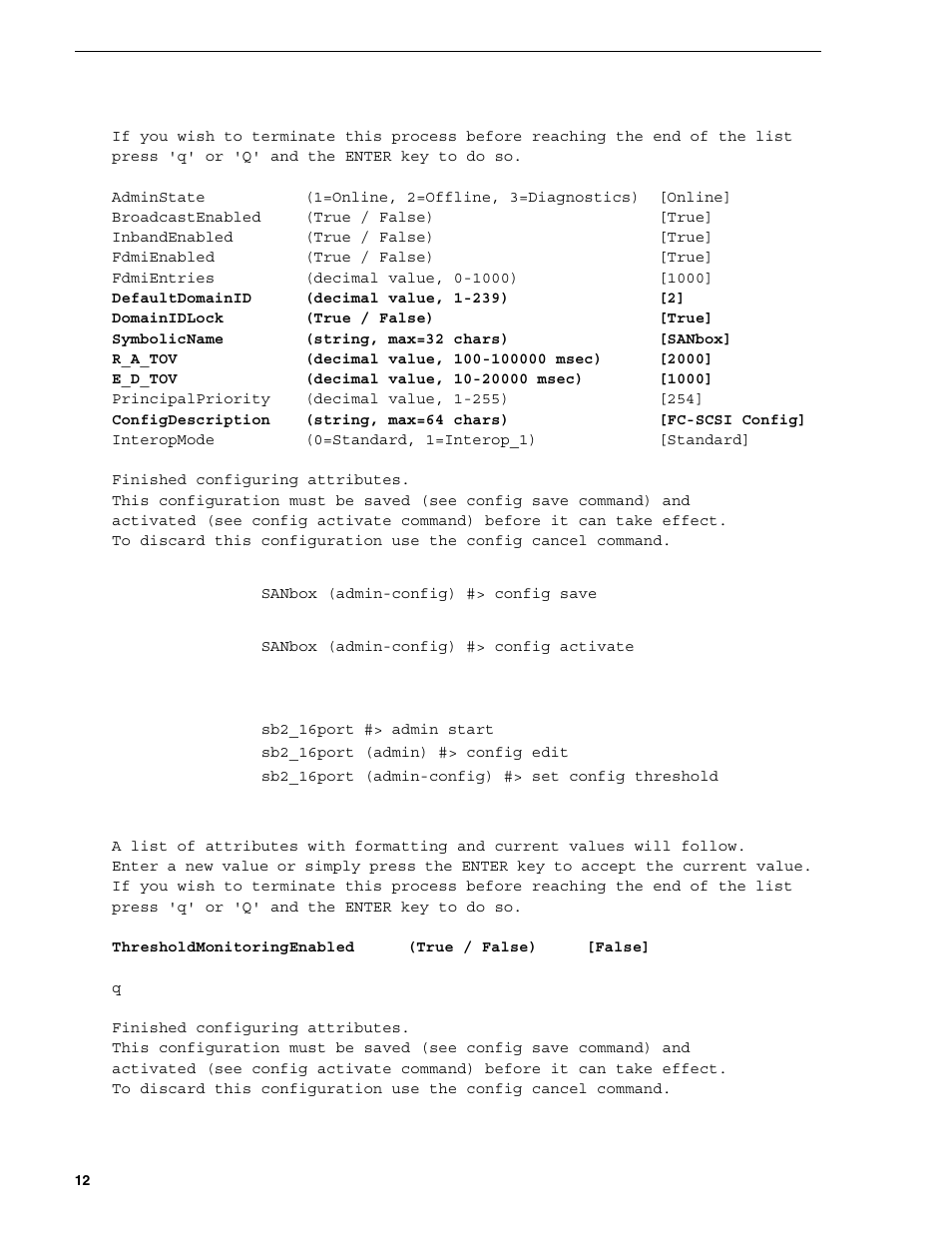 Grass Valley Fibre Channel Switch User Manual | Page 12 / 16