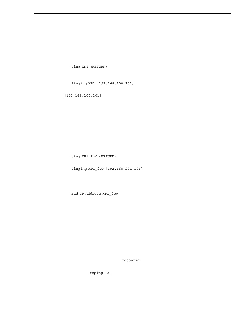 Testing ethernet connectivity and name resolution, Test fibre channel network name resolution | Grass Valley UIM v.2.1.1 User Manual | Page 47 / 166