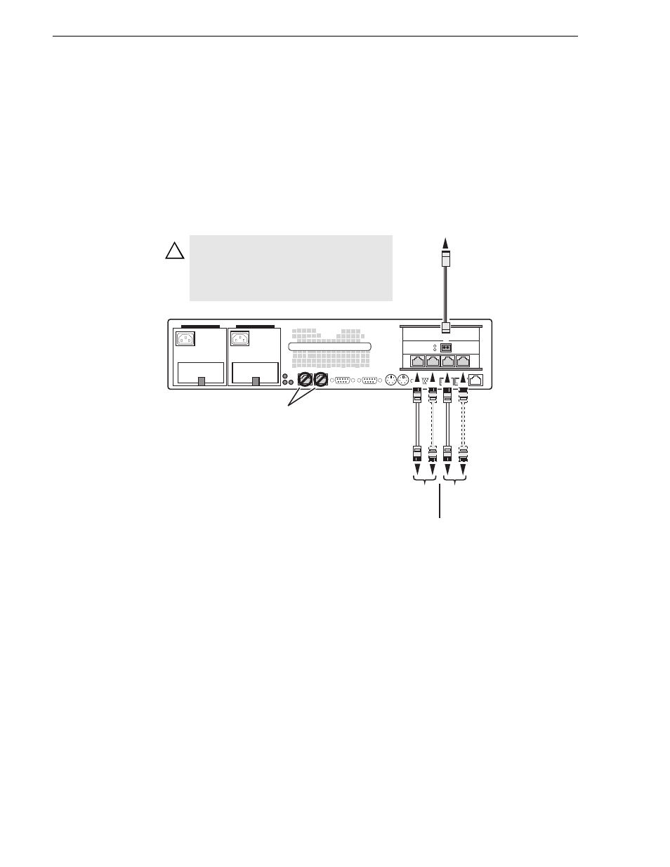 Connect uim-san-geip network cables dell 2650, Connect uim-san-geip network cables, Dell 2650 | Connect uim-san-geip network cables dell | Grass Valley UIM v.2.1.1 User Manual | Page 64 / 166