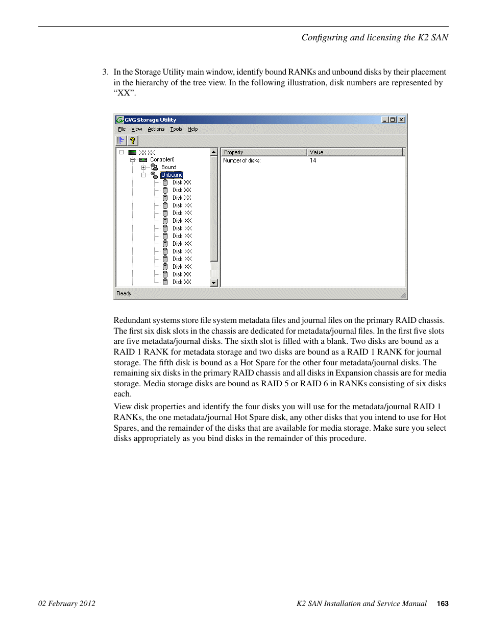Grass Valley K2 (Summit 3G) 10Gv2 Storage Area Network Installation v.8.1 User Manual | Page 163 / 366