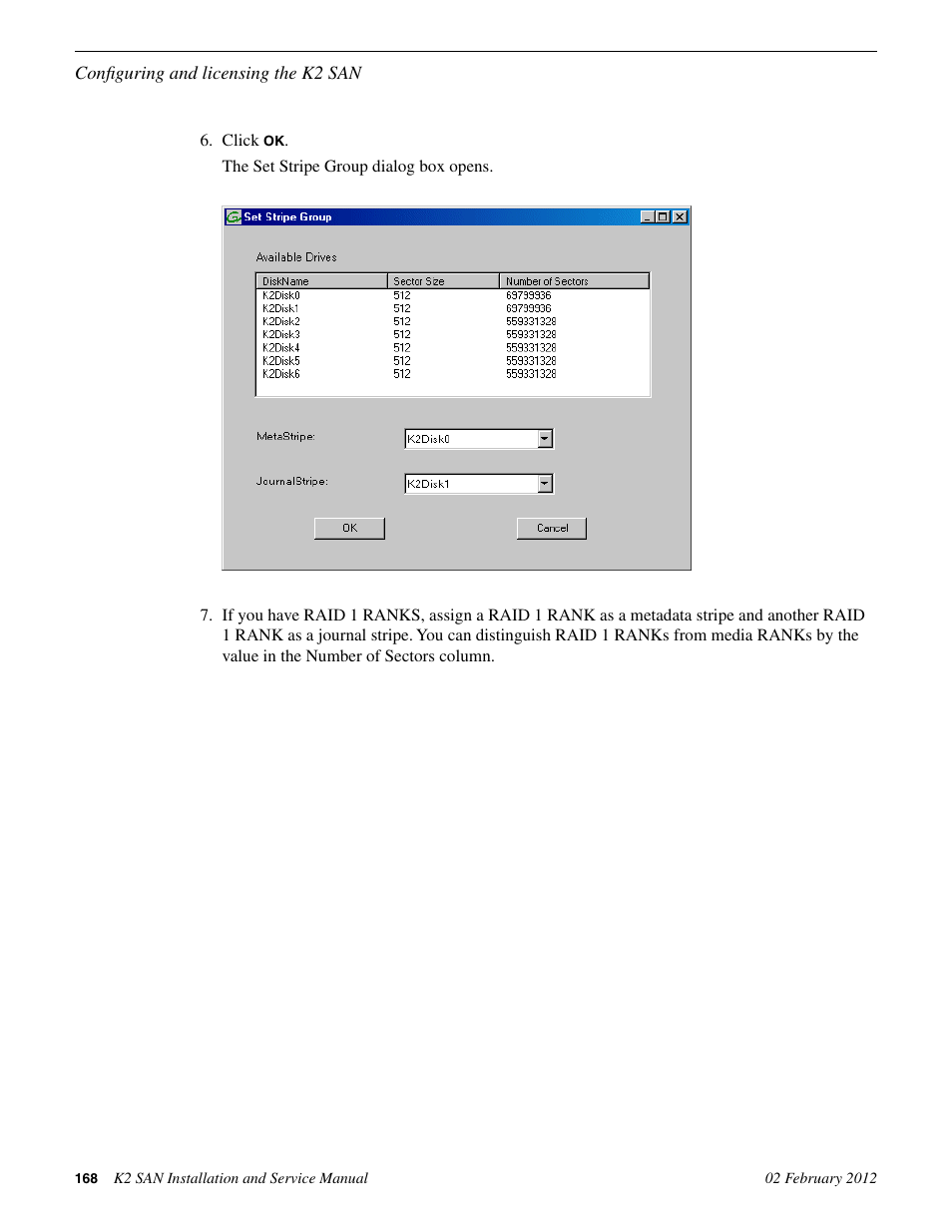 Grass Valley K2 (Summit 3G) 10Gv2 Storage Area Network Installation v.8.1 User Manual | Page 168 / 366