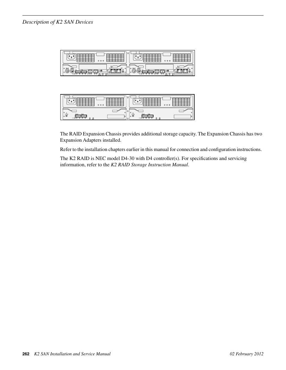 Grass Valley K2 (Summit 3G) 10Gv2 Storage Area Network Installation v.8.1 User Manual | Page 262 / 366
