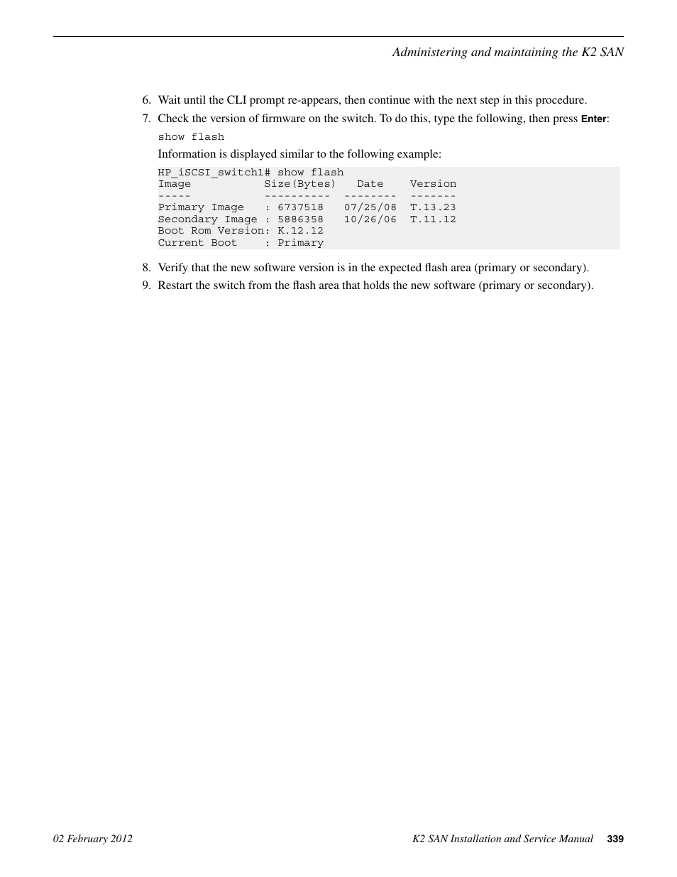 Grass Valley K2 (Summit 3G) 10Gv2 Storage Area Network Installation v.8.1 User Manual | Page 339 / 366