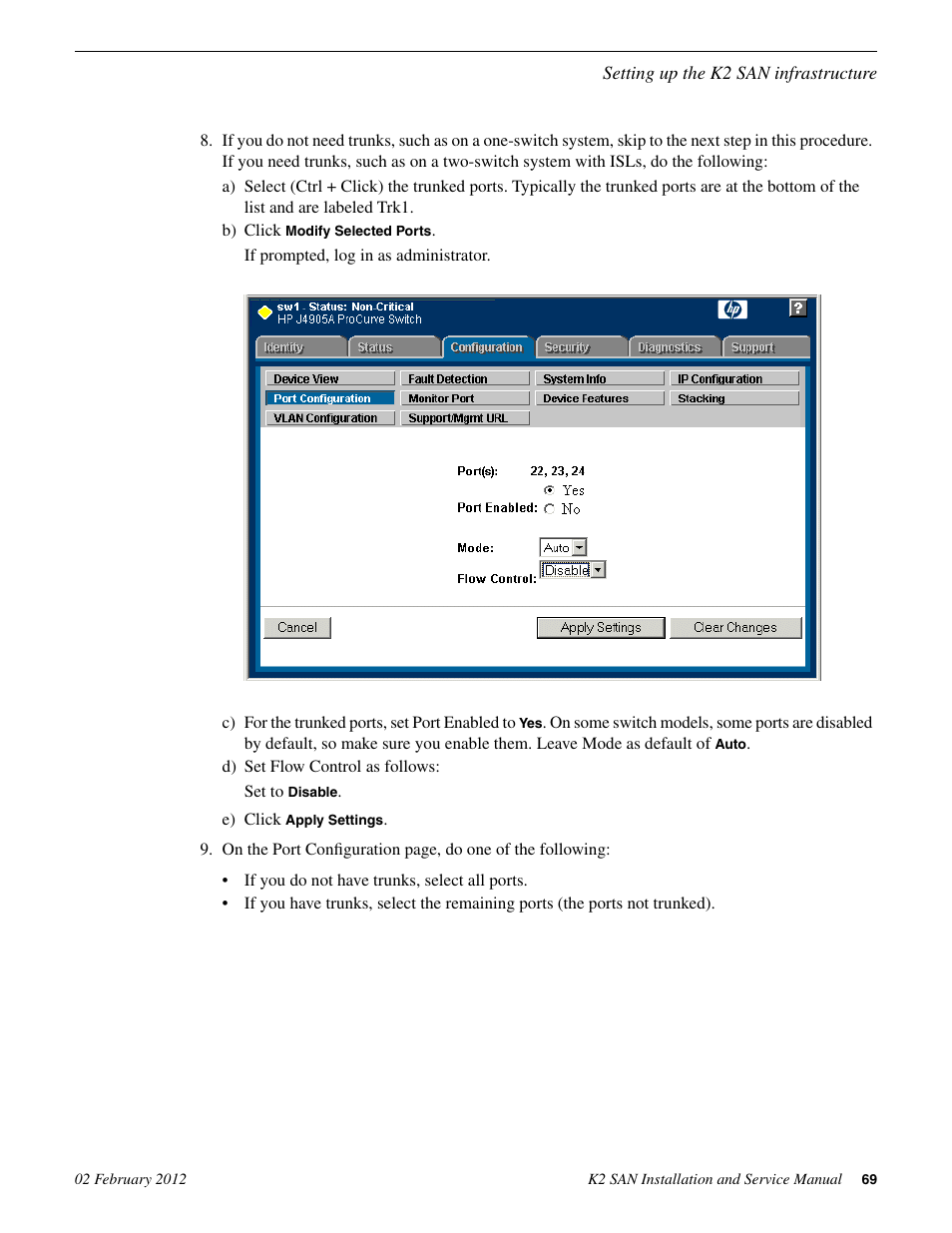 Grass Valley K2 (Summit 3G) 10Gv2 Storage Area Network Installation v.8.1 User Manual | Page 69 / 366