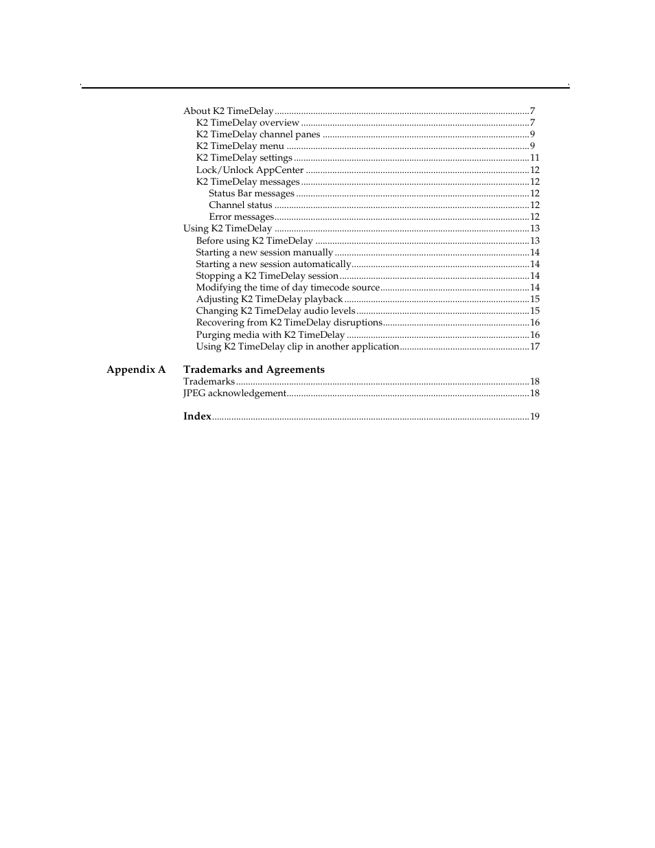 Grass Valley K2 TimeDelay v.9.0 User Manual | Page 5 / 22
