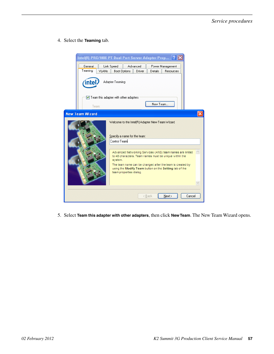 Grass Valley K2 Summit 3G v.8.0 User Manual | Page 57 / 116
