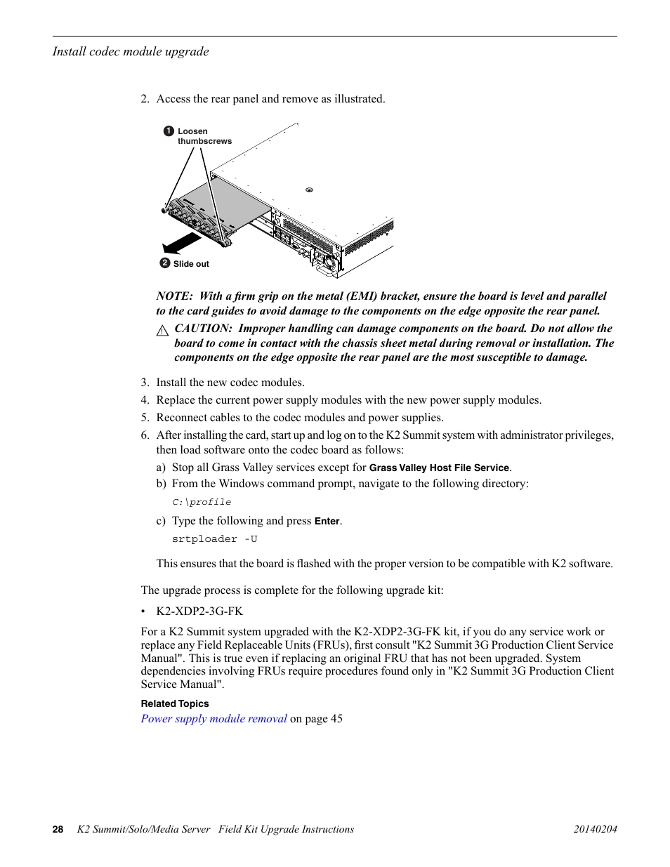 Grass Valley K2 Summit Client v.9.2 User Manual | Page 28 / 49