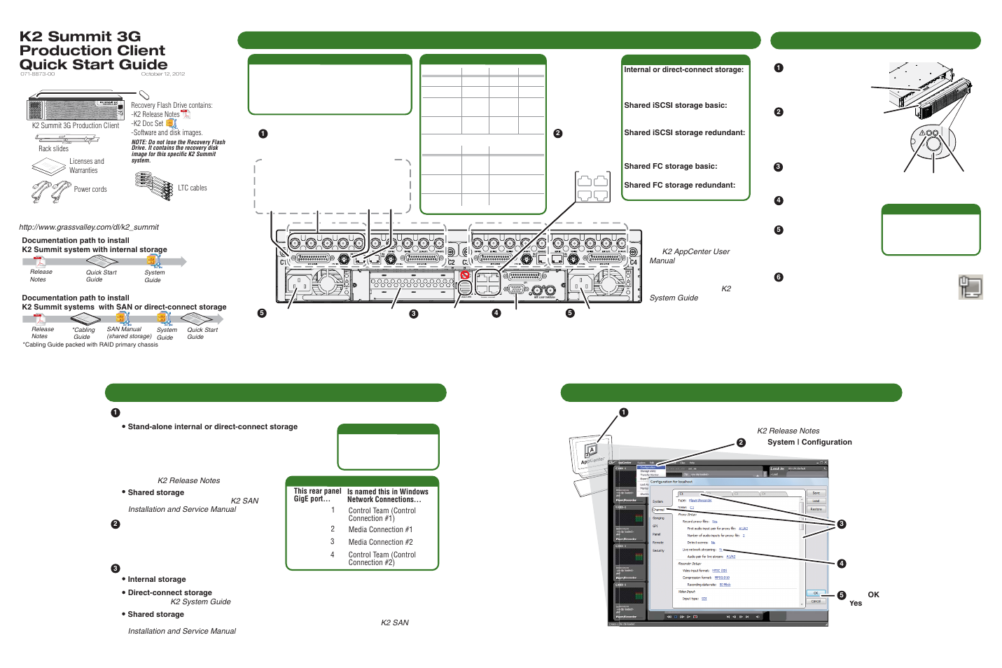 Grass Valley K2 Summit 3G Production Client v.9.0 User Manual | 2 pages
