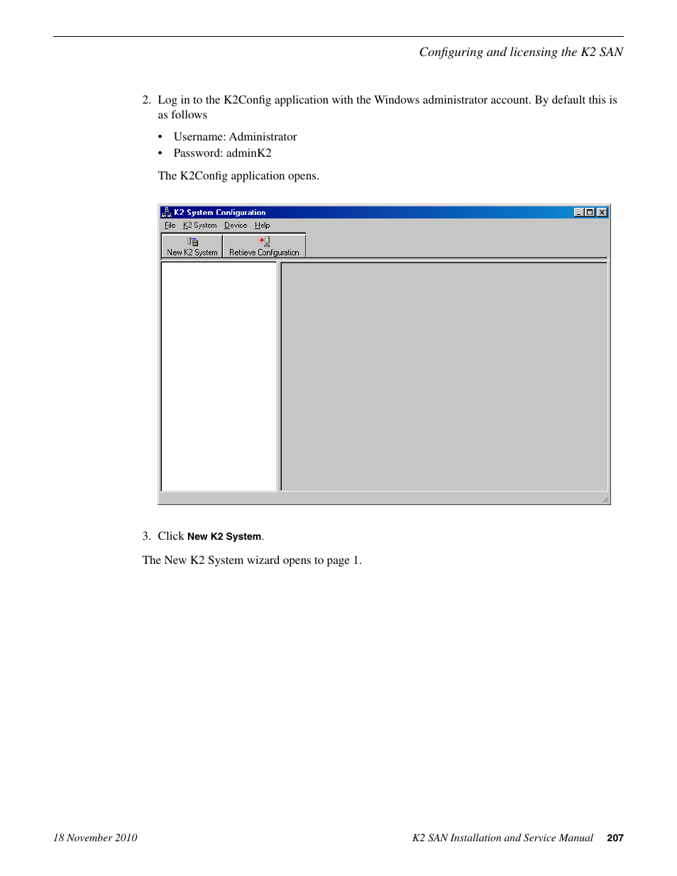 Grass Valley K2 Summit Storage Area Network Installation User Manual | Page 207 / 362