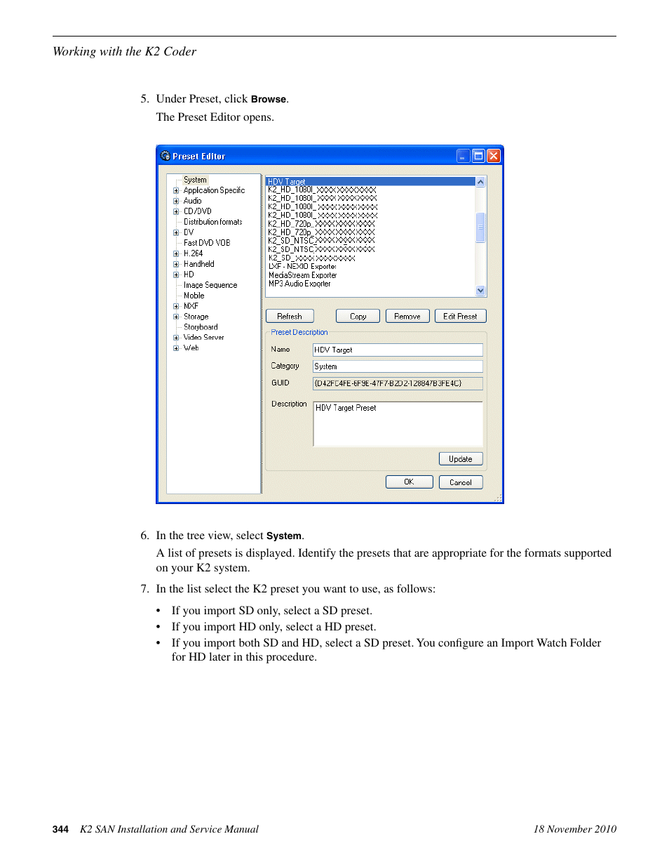 Grass Valley K2 Summit Storage Area Network Installation User Manual | Page 344 / 362