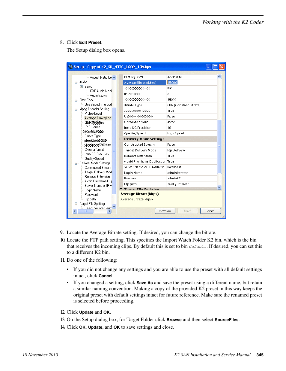Grass Valley K2 Summit Storage Area Network Installation User Manual | Page 345 / 362
