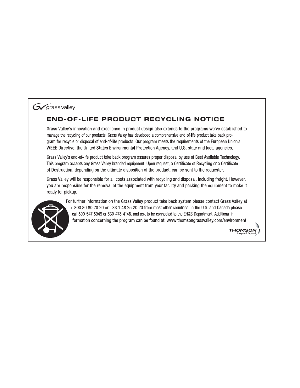 Authorized support representative | Grass Valley K2 TimeDelay Application v.7.1 User Manual | Page 8 / 20