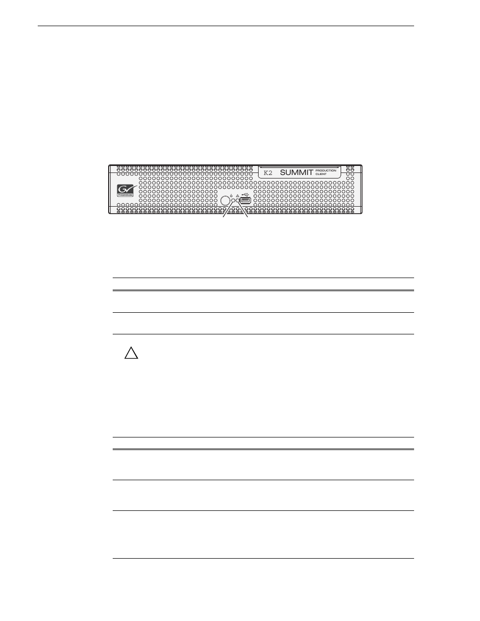 Status indicators, Front panel indicators, Power led | Service led, Chapter 1 product description | Grass Valley K2 Summit Client Service Manual May.14 2010 User Manual | Page 38 / 108