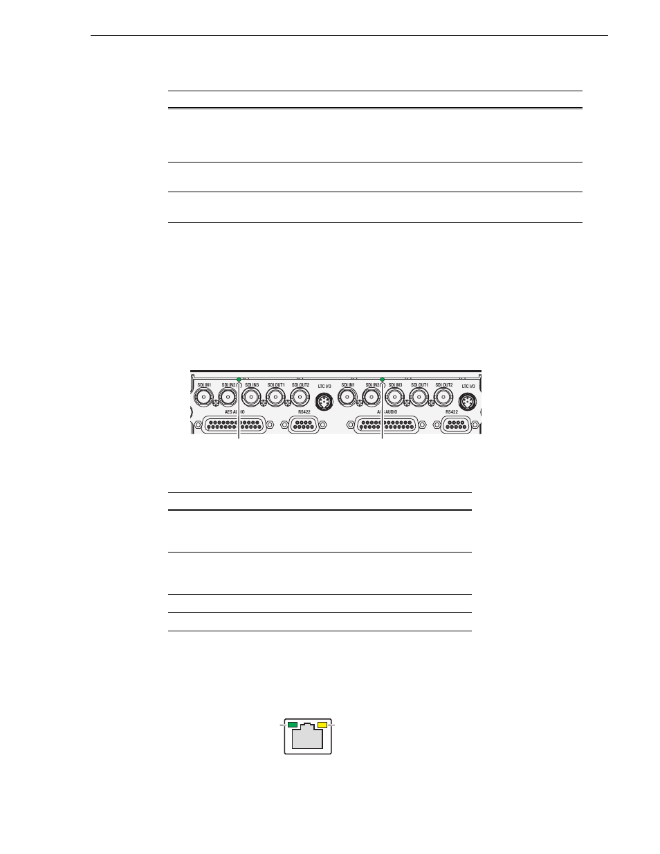 Rear panel indicators, Codec board indicator, Lan connector indicator codes | Grass Valley K2 Summit Client Service Manual Nov.23 2009 User Manual | Page 37 / 106