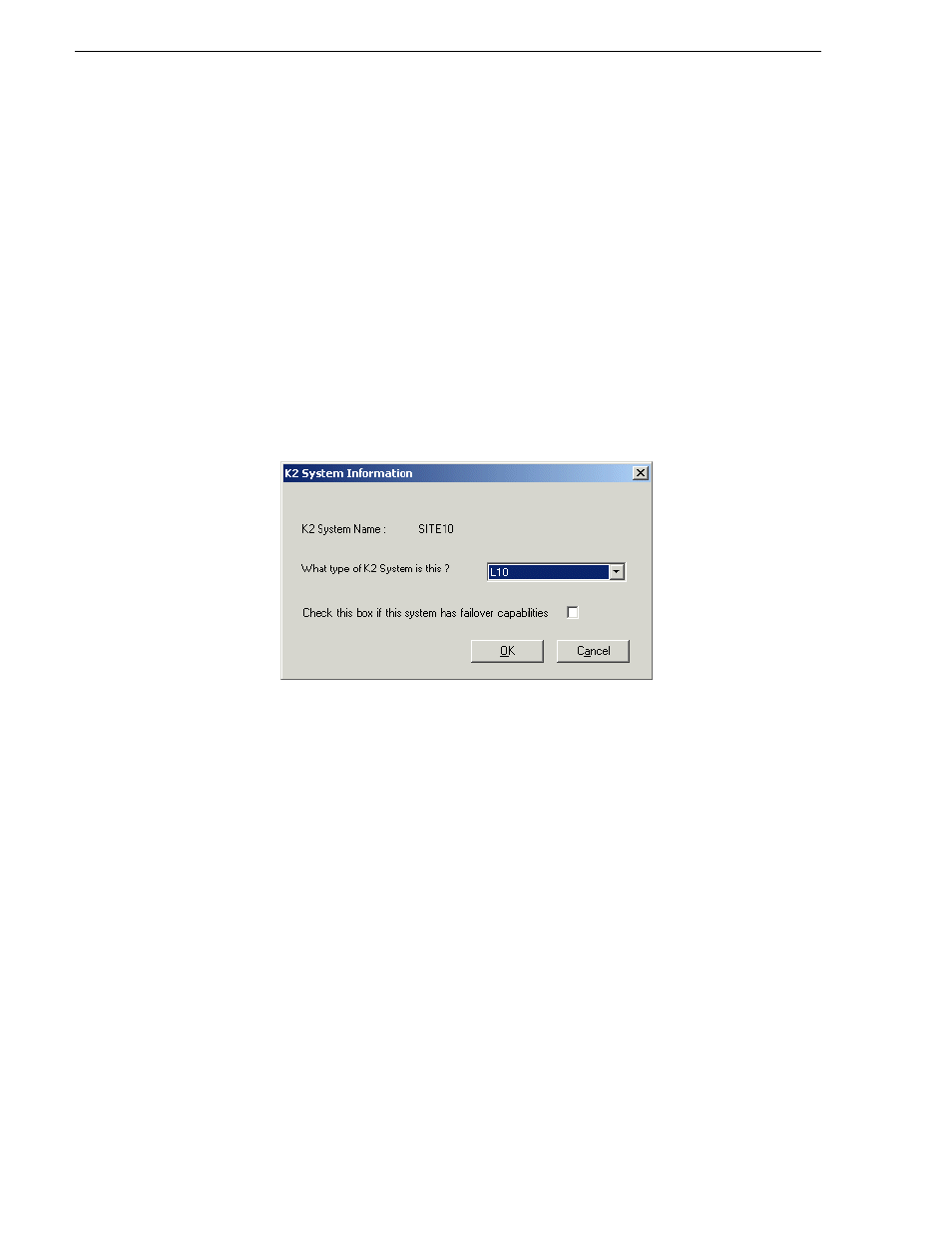 Importing a siteconfig system description | Grass Valley K2 Summit Storage Area Network v.7.1 User Manual | Page 153 / 505