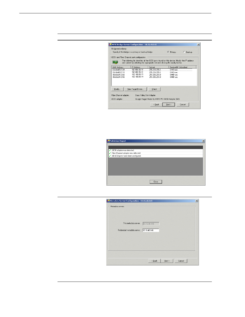 Grass Valley K2 Summit Storage Area Network v.7.1 User Manual | Page 265 / 505