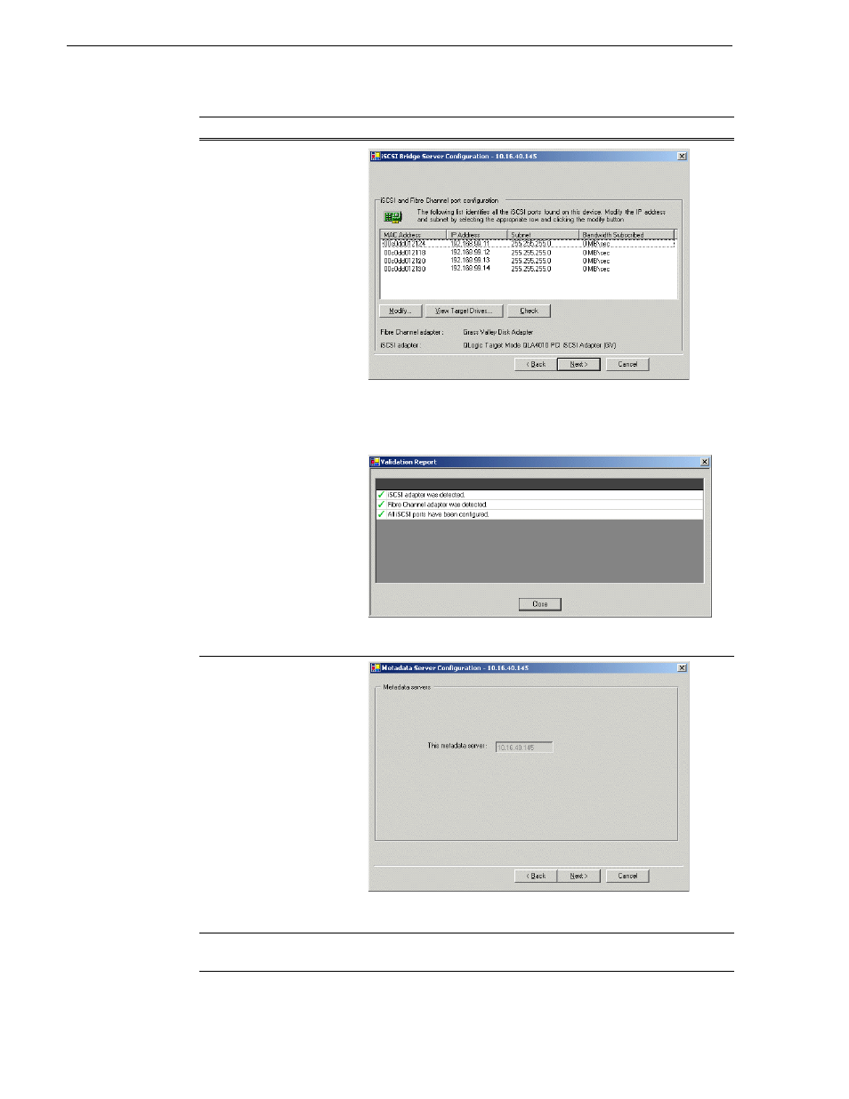 Grass Valley K2 Summit Storage Area Network v.7.1 User Manual | Page 287 / 505
