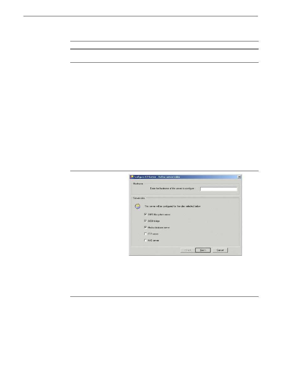 Configuring the redundant server 1b | Grass Valley K2 Summit Storage Area Network v.7.1 User Manual | Page 311 / 505