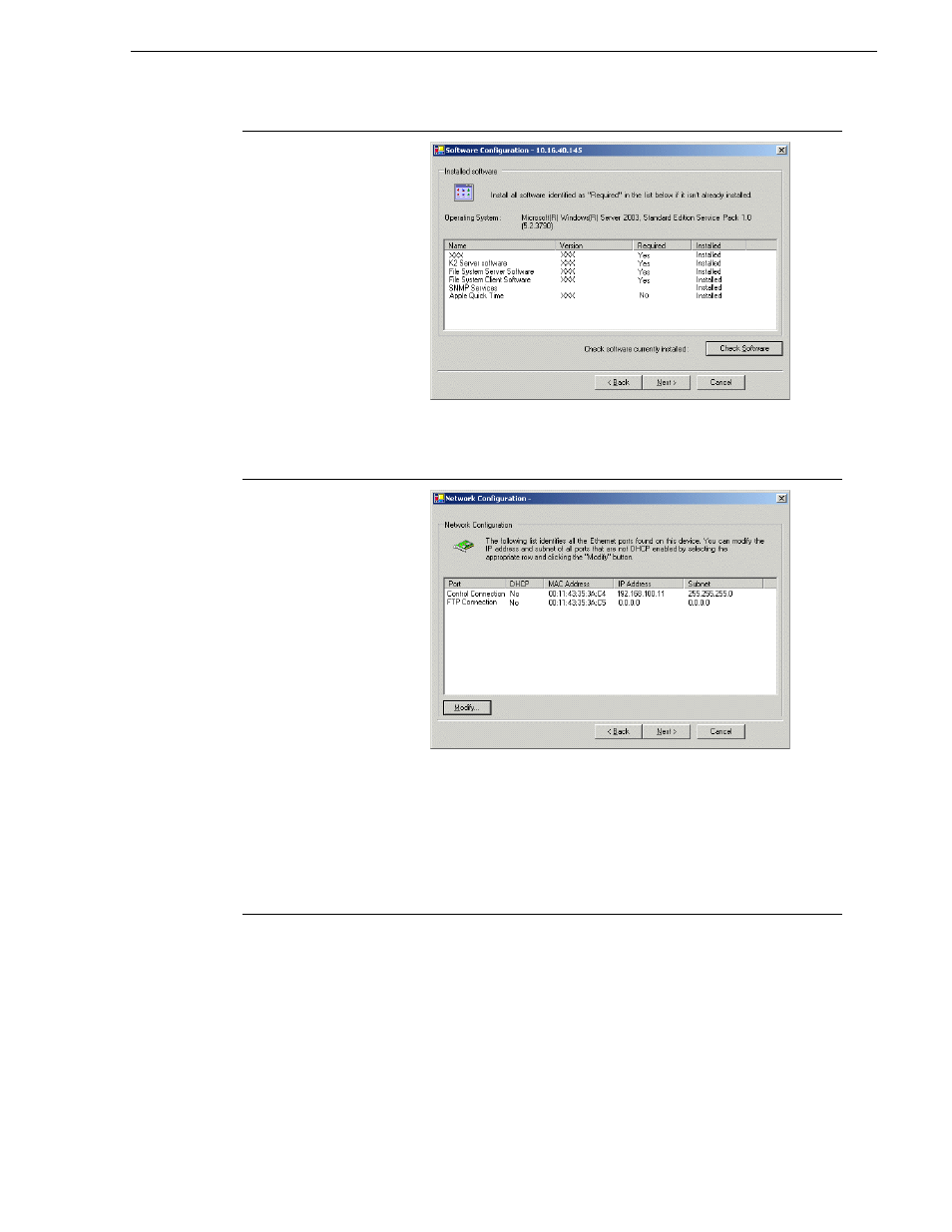 Configuring the redundant server 1b | Grass Valley K2 Summit Storage Area Network v.7.1 User Manual | Page 312 / 505