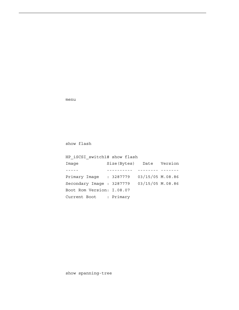 Verifying spanning tree settings, Check the firmware version, Check spanning tree settings | Grass Valley K2 Summit Storage Area Network v.7.1 User Manual | Page 467 / 505