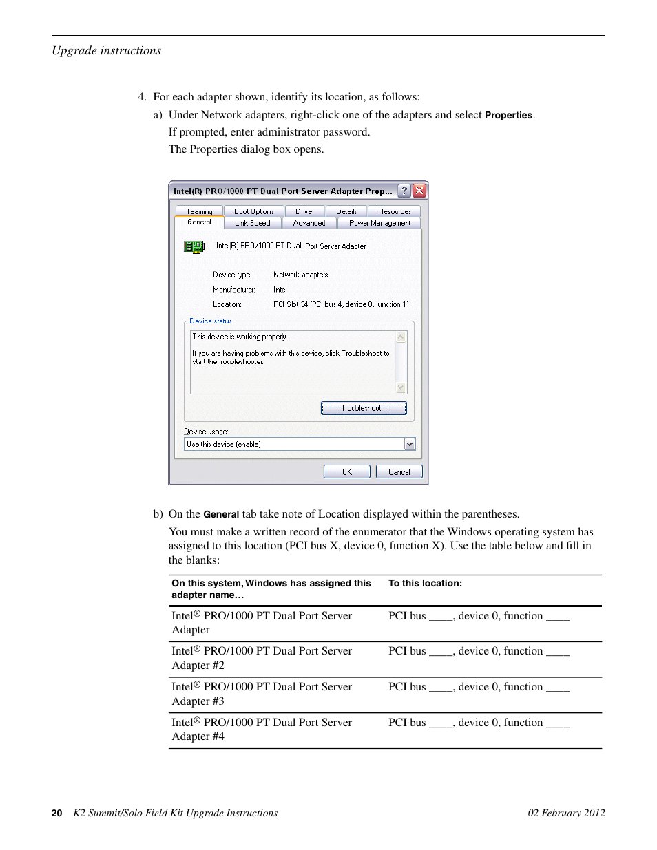 Grass Valley K2 Summit Client Upgrade Instructions v.8.x Mar.02 2012 User Manual | Page 20 / 37