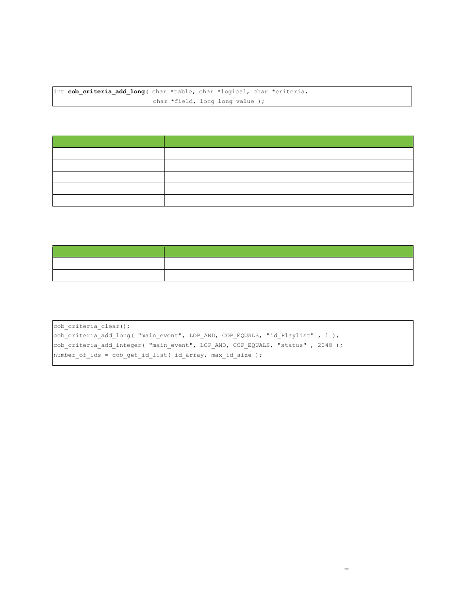 Grass Valley K2 TX/MAM Database Protocol Manual v.2.2 User Manual | Page 10 / 38