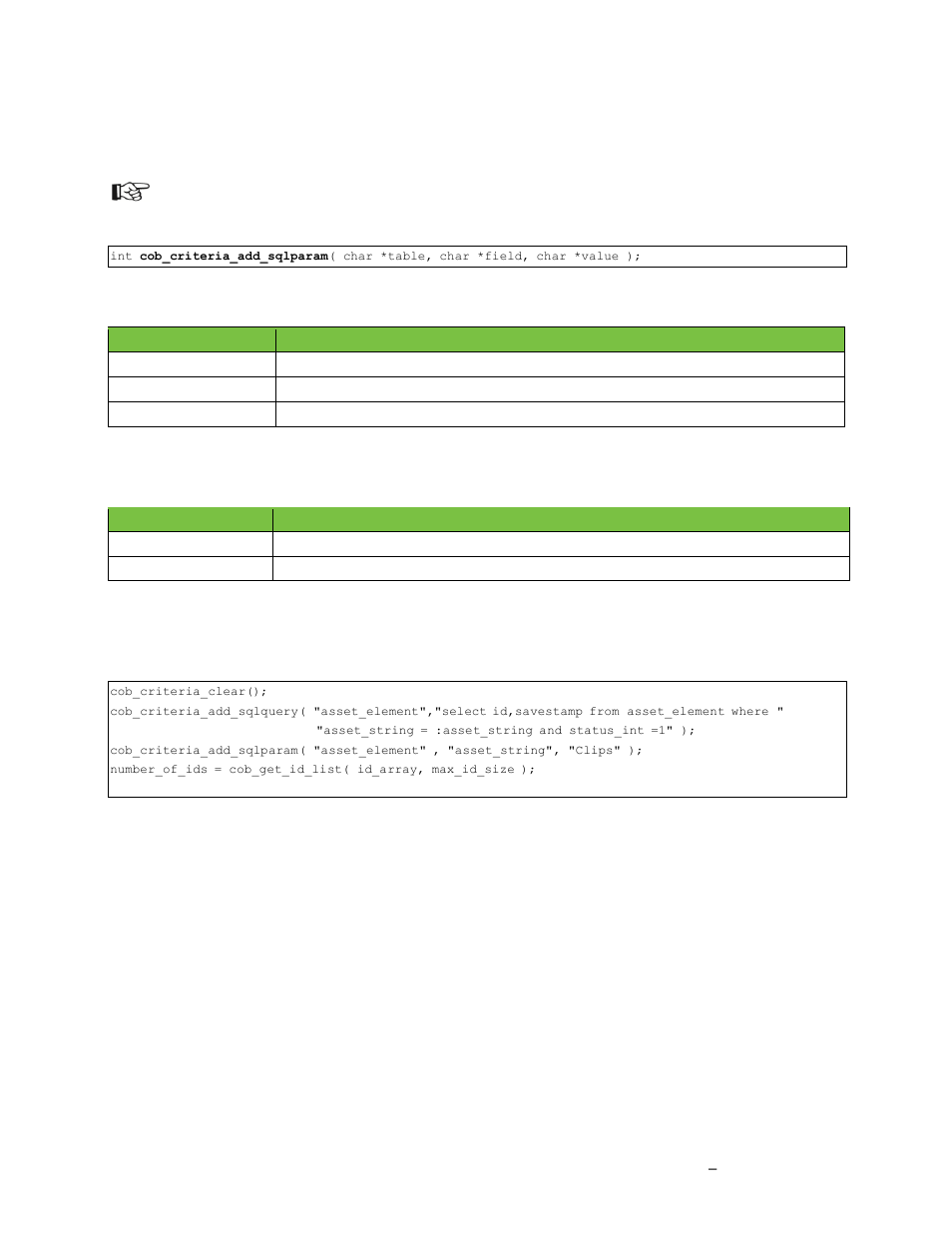 Grass Valley K2 TX/MAM Database Protocol Manual v.2.2 User Manual | Page 13 / 38