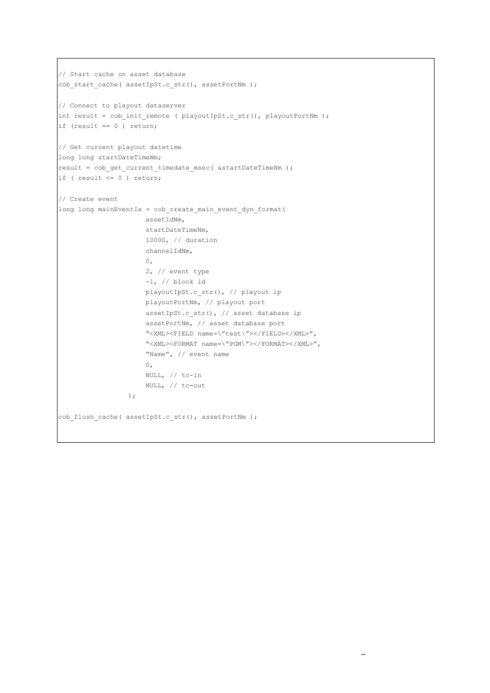 Grass Valley K2 TX/MAM Database Protocol Manual v.2.2 User Manual | Page 35 / 38