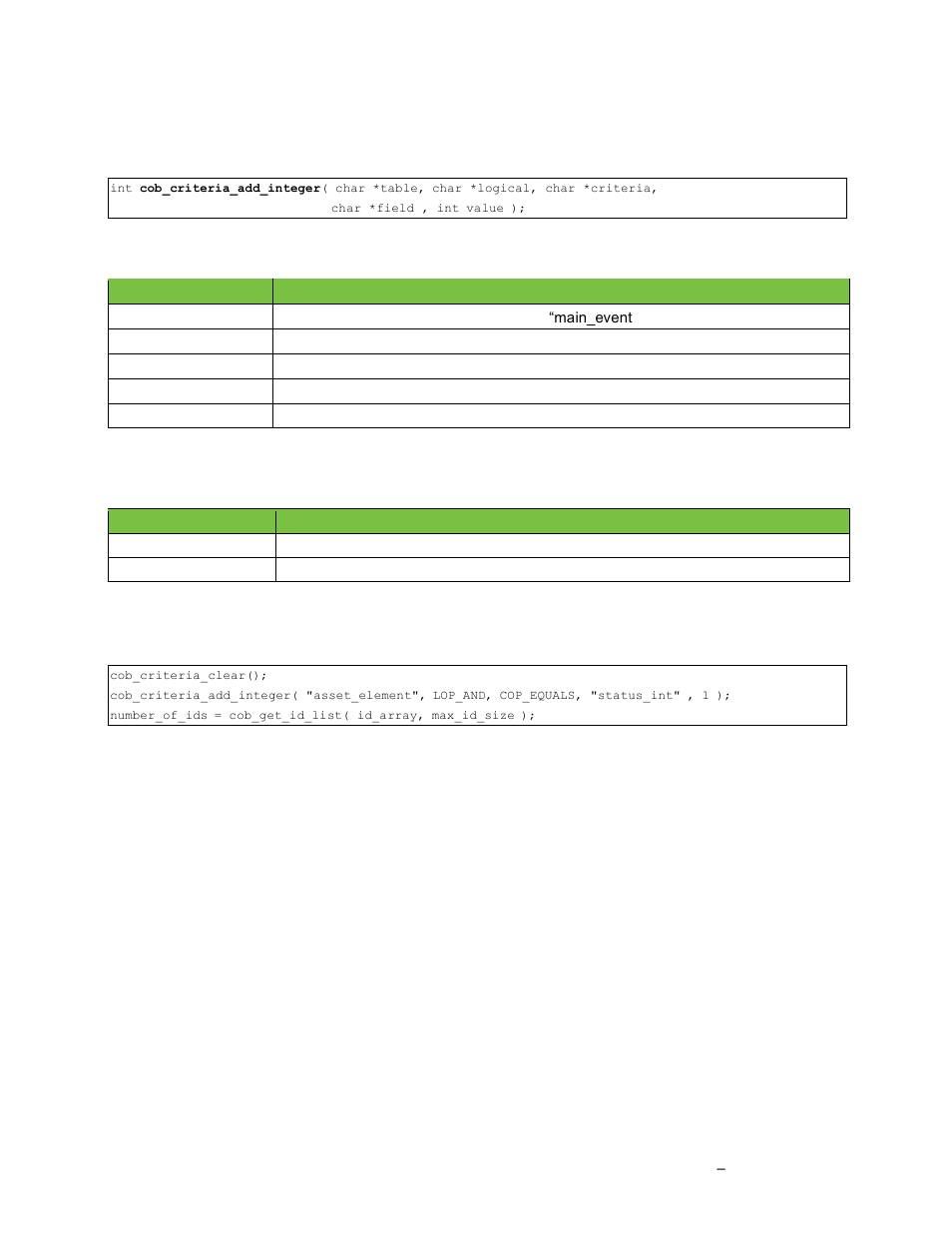 Grass Valley K2 TX/MAM Database Protocol Manual v.2.2 User Manual | Page 9 / 38