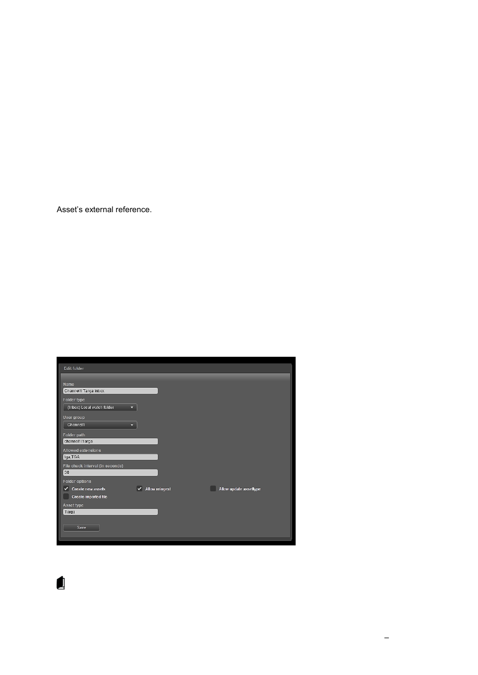 Defining folders, Introduction | Grass Valley K2 TX/MAM User Manual v.2.4 User Manual | Page 27 / 71