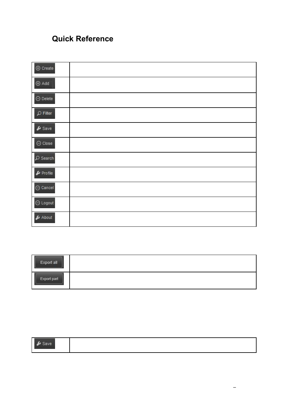Quick reference, Toolbar, Export options in the assets list | Assets, Info, technical and other custom metadata tabs | Grass Valley K2 TX/MAM User Manual v.2.4 User Manual | Page 56 / 71