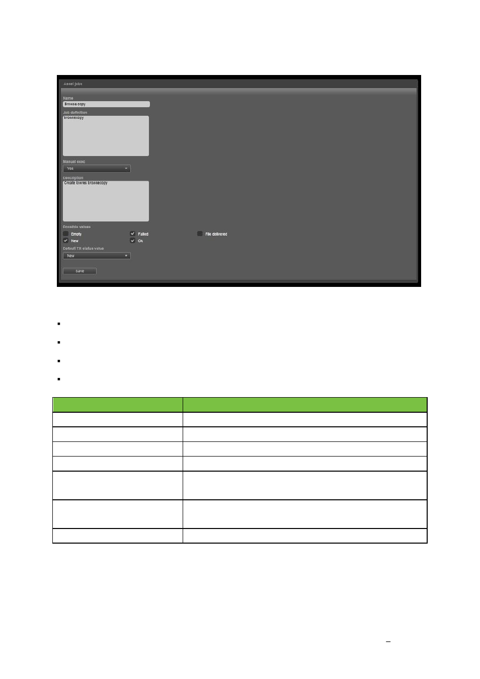 Asset jobs window | Grass Valley K2 TX/MAM User Manual v.2.4 User Manual | Page 66 / 71
