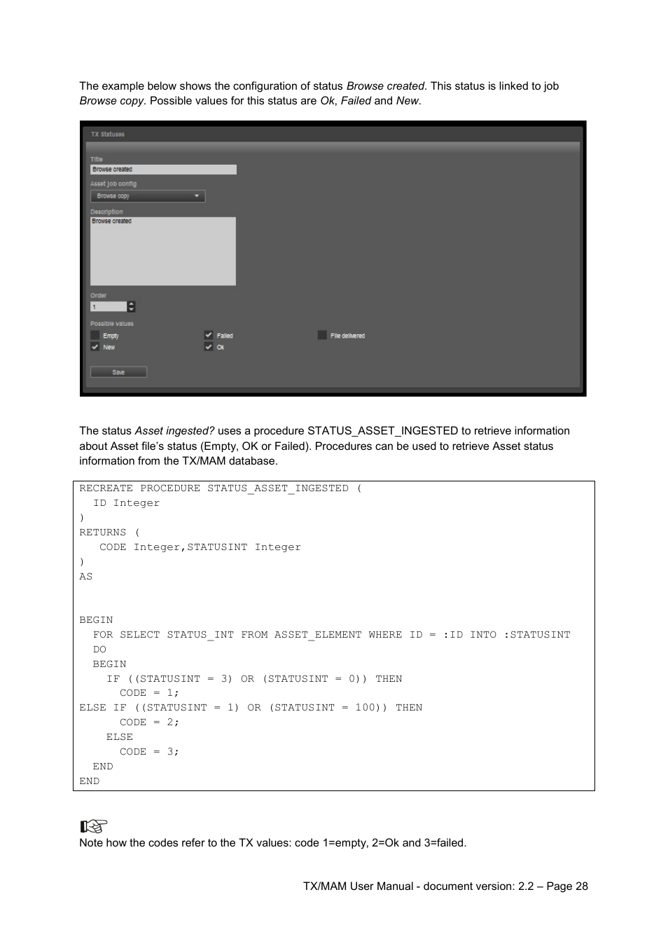 Grass Valley K2 TX/MAM User Manual v.2.2 User Manual | Page 28 / 57