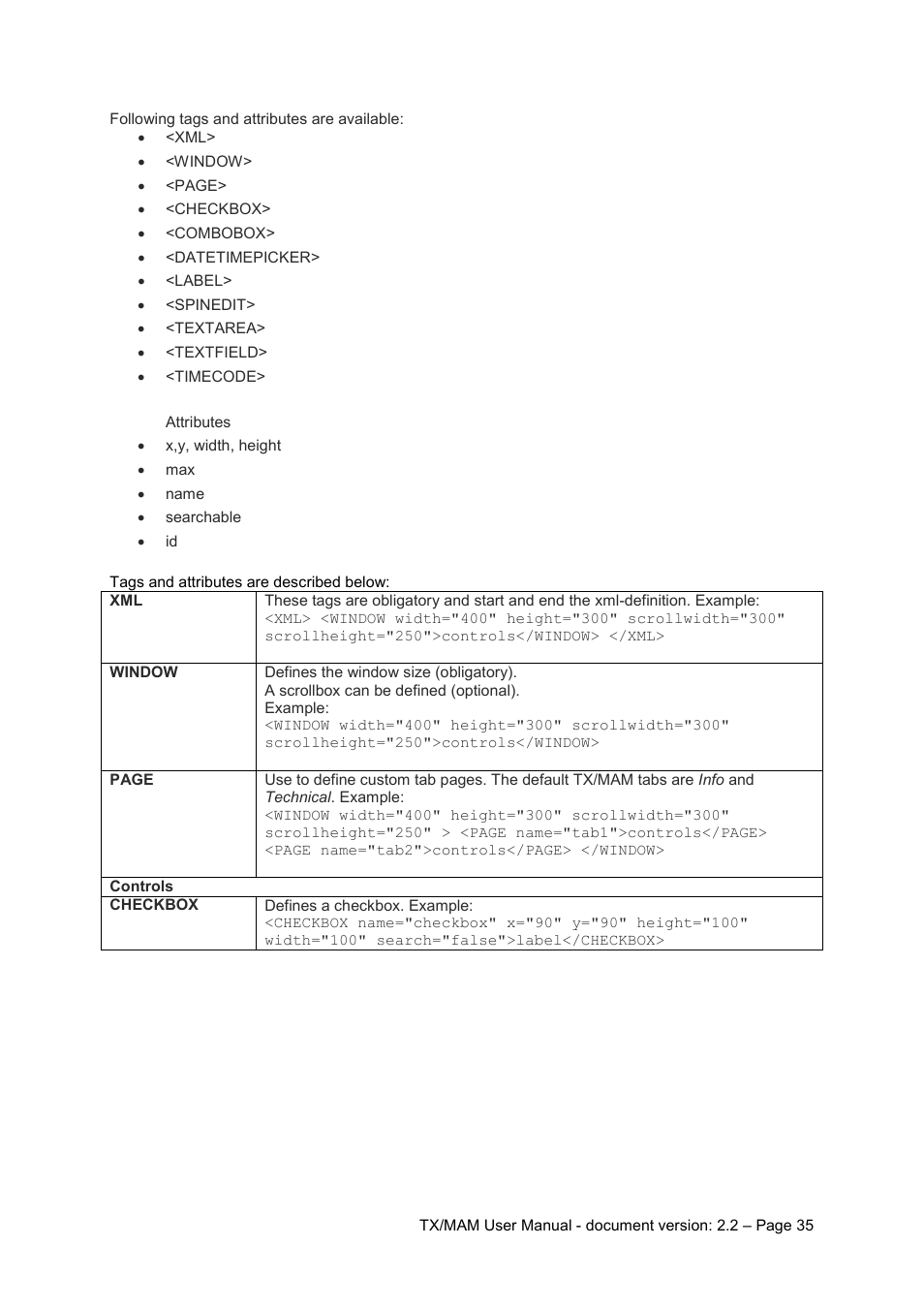 Grass Valley K2 TX/MAM User Manual v.2.2 User Manual | Page 35 / 57