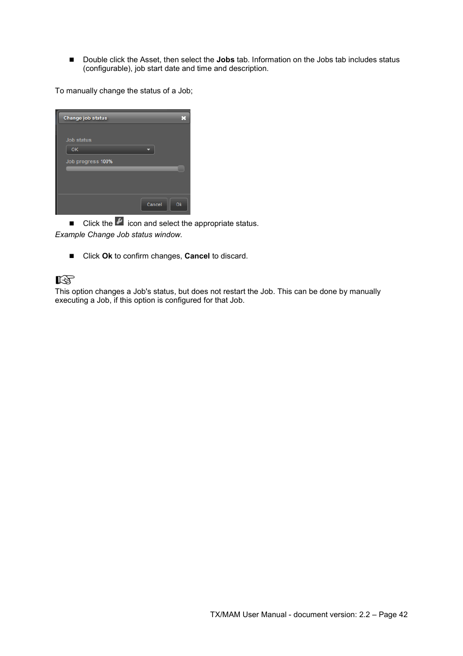 Grass Valley K2 TX/MAM User Manual v.2.2 User Manual | Page 42 / 57