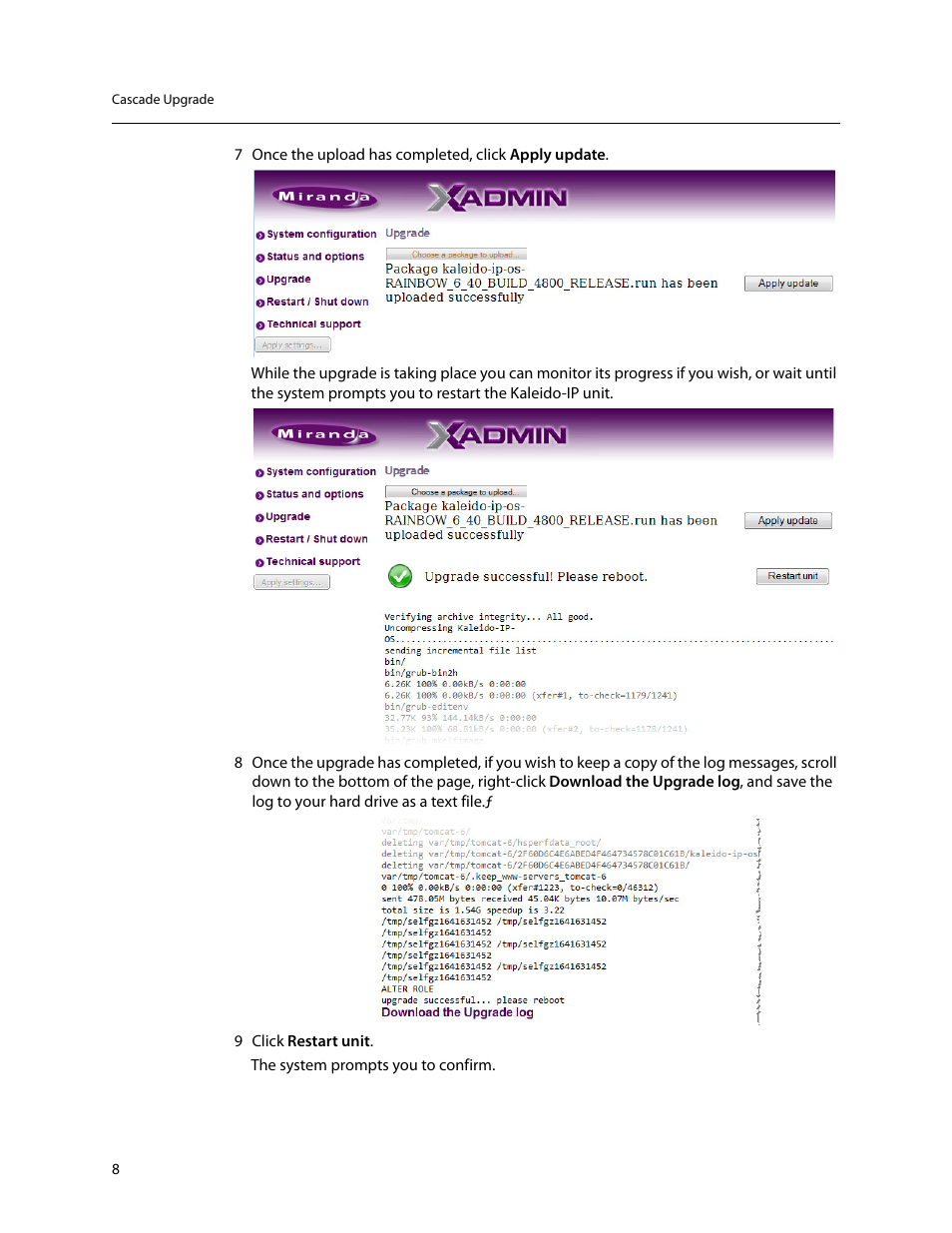 Grass Valley Kaleido-IP with Kaleido-X16 Cascade Manual User Manual | Page 10 / 15