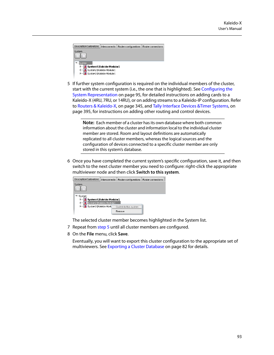 Grass Valley Kaleido-X v.7.80 User Manual | Page 101 / 557