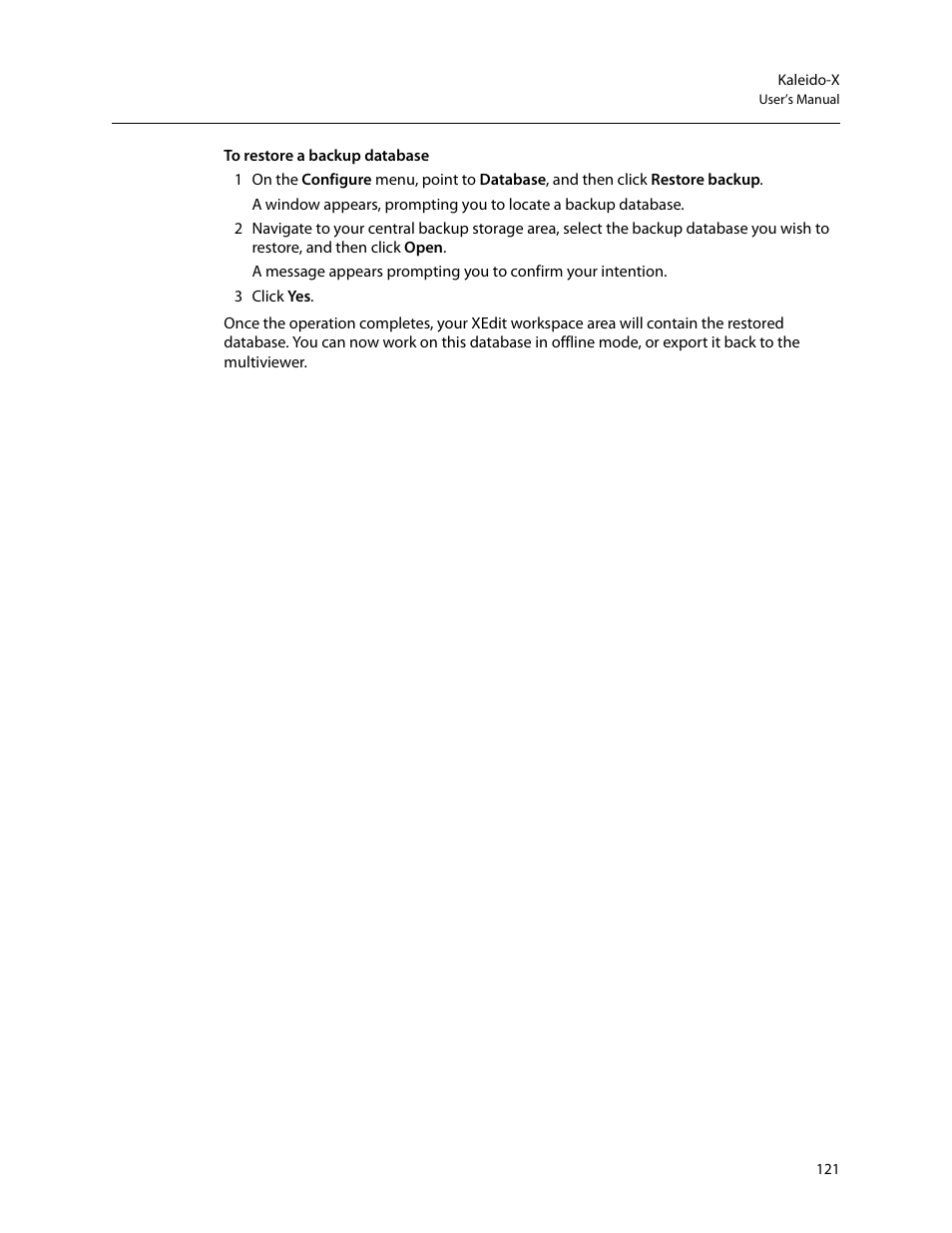 Grass Valley Kaleido-X v.7.80 User Manual | Page 129 / 557