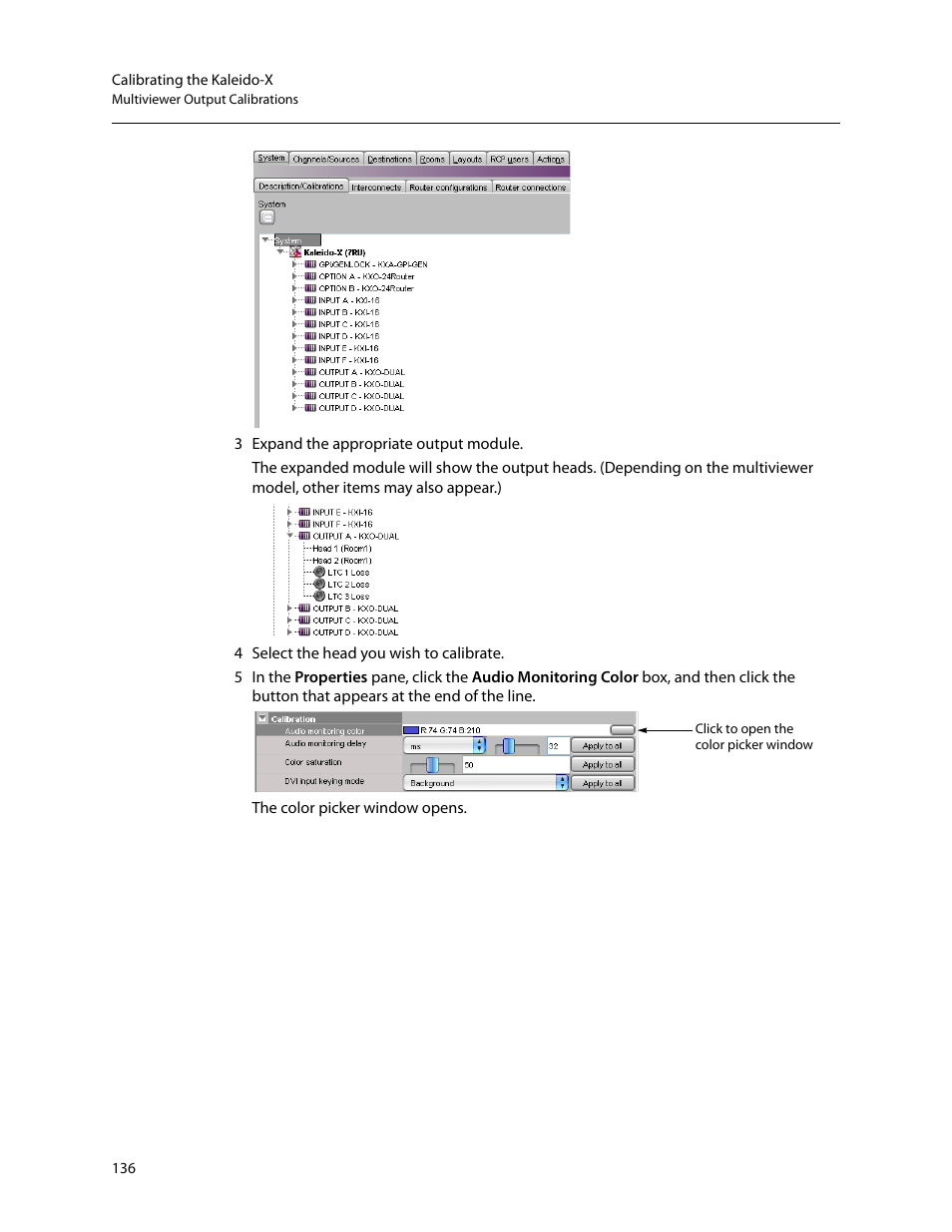 Grass Valley Kaleido-X v.7.80 User Manual | Page 144 / 557