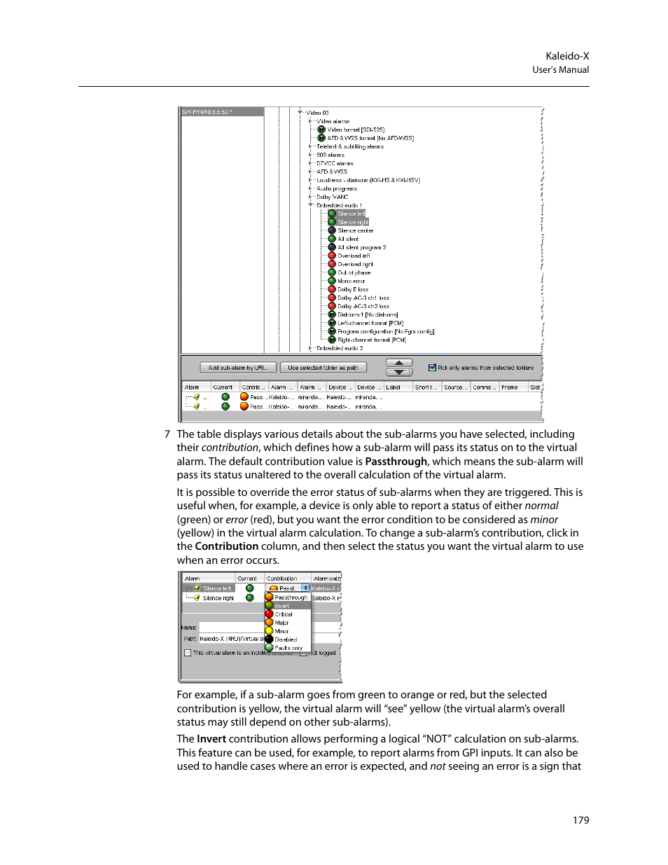 Grass Valley Kaleido-X v.7.80 User Manual | Page 187 / 557