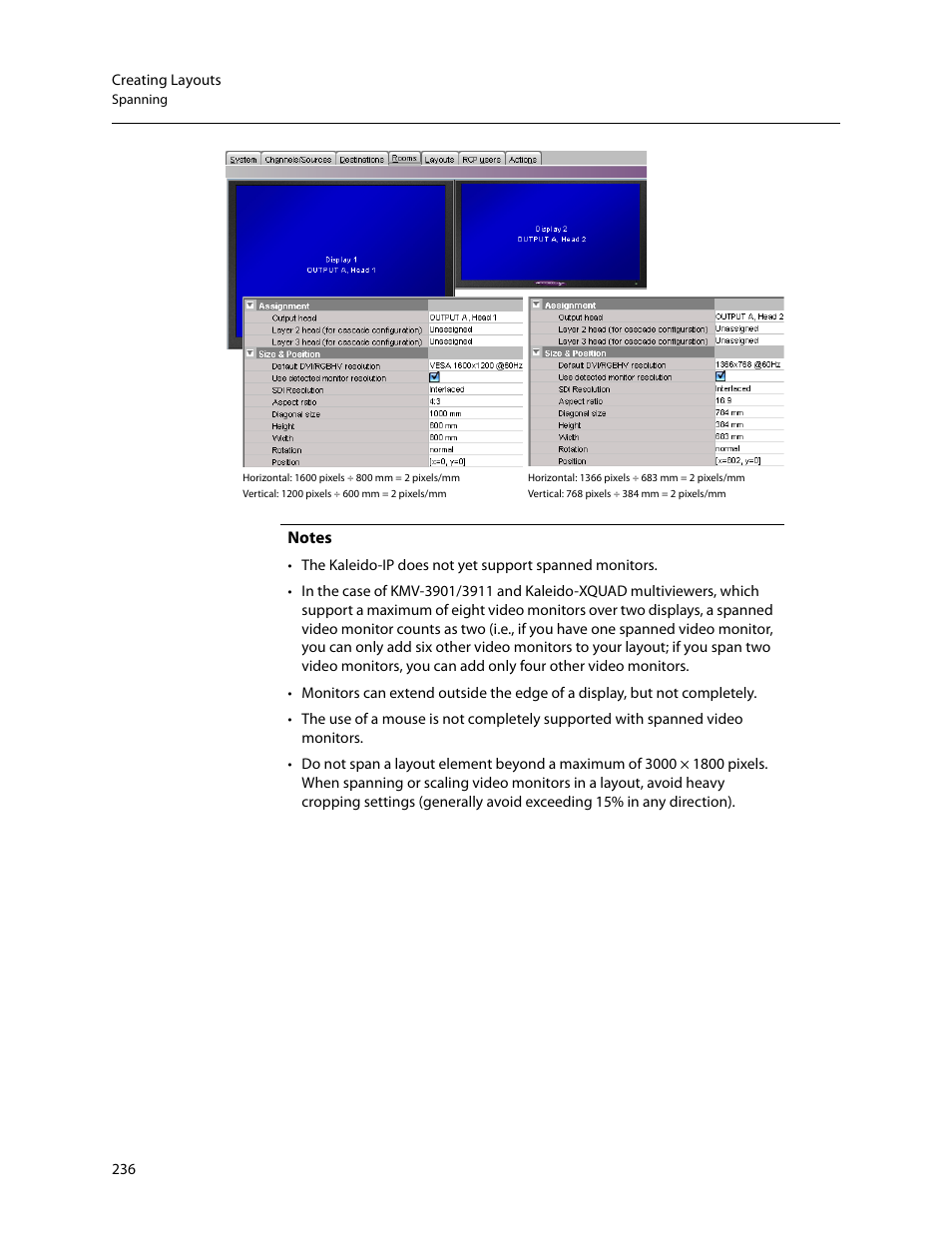 Grass Valley Kaleido-X v.7.80 User Manual | Page 244 / 557