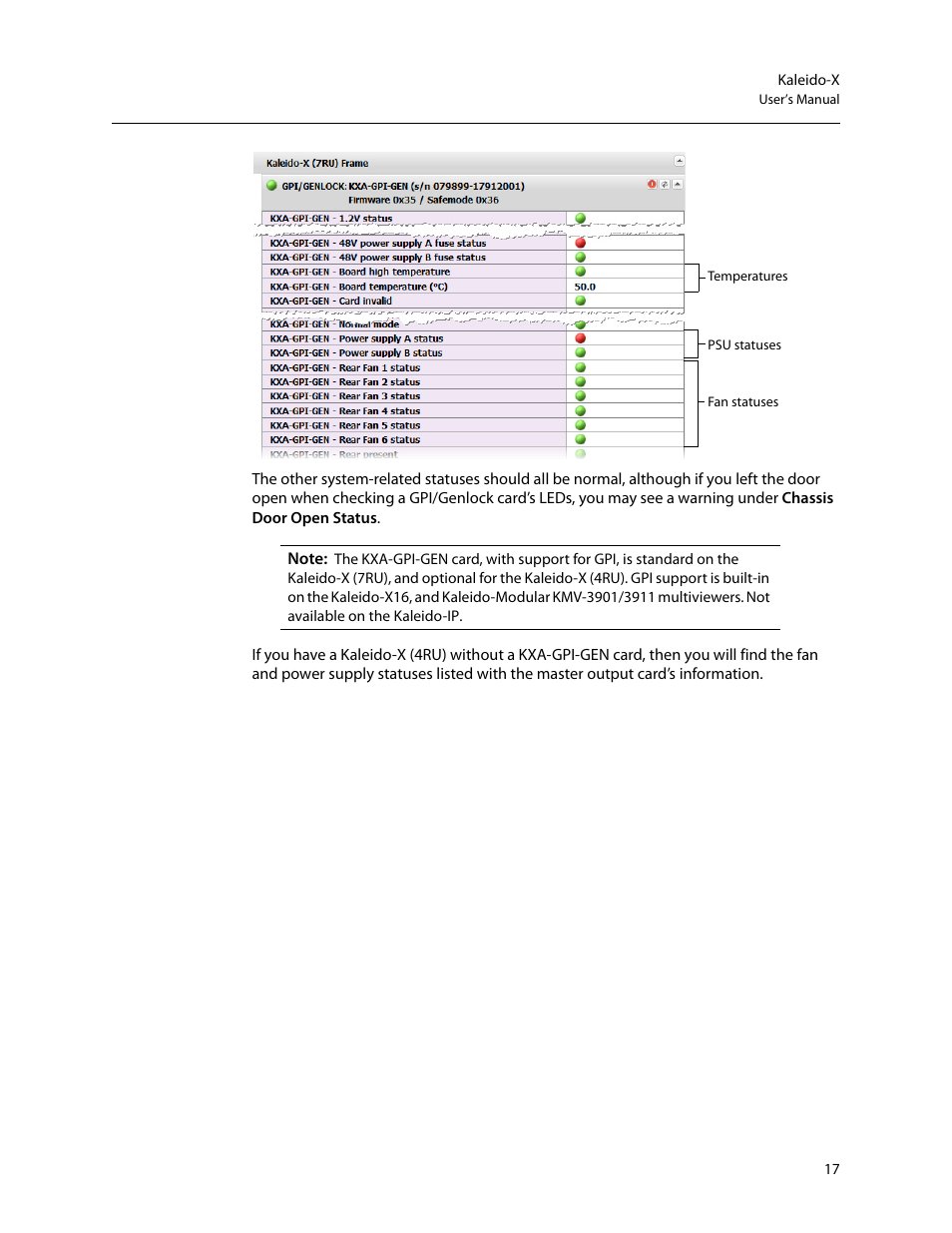 Grass Valley Kaleido-X v.7.80 User Manual | Page 25 / 557