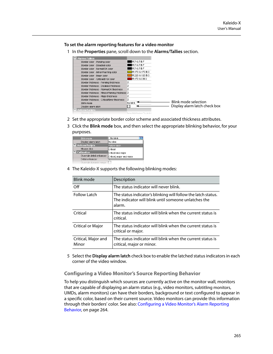 Grass Valley Kaleido-X v.7.80 User Manual | Page 273 / 557