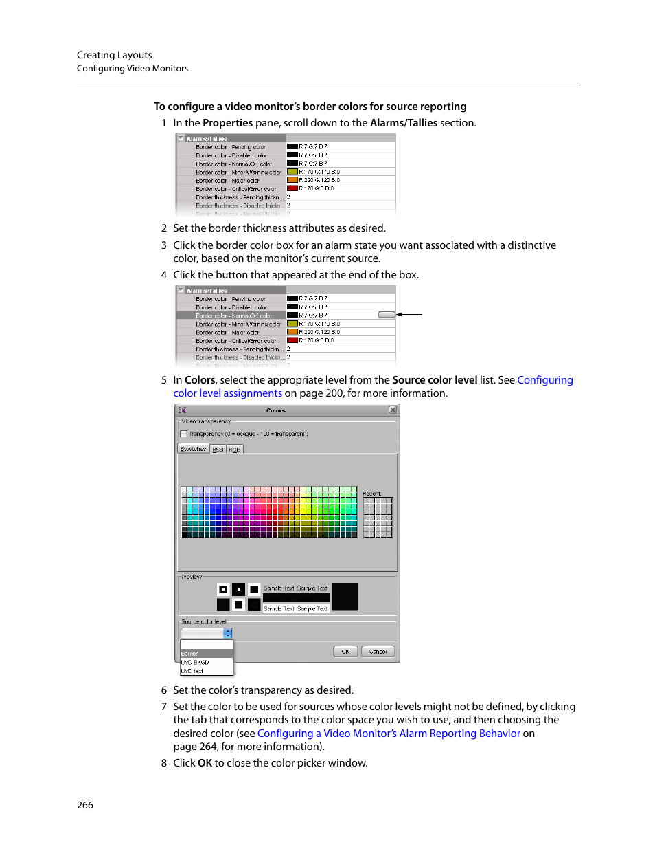 Grass Valley Kaleido-X v.7.80 User Manual | Page 274 / 557