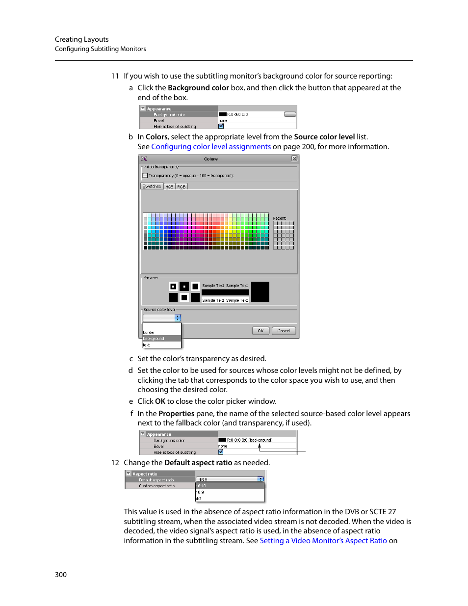 Grass Valley Kaleido-X v.7.80 User Manual | Page 308 / 557